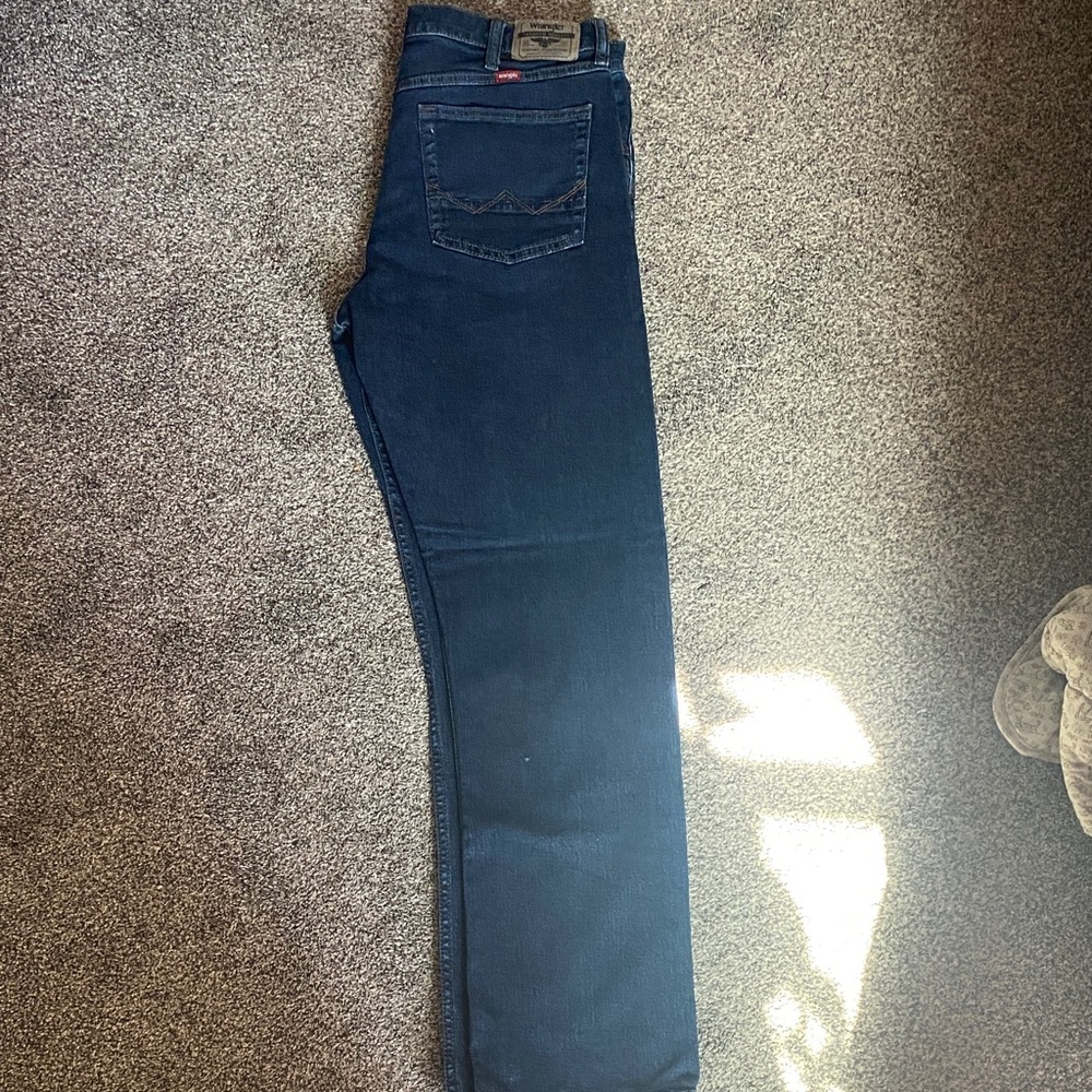 Wrangler Women's Straight Leg Jeans - Dark Blue